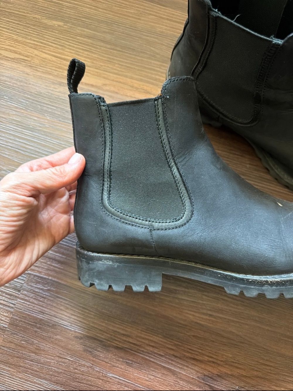 Thursday Legend Black Matte Boots- Women's 8.5Wide - GUC! - Picture 6 of 7